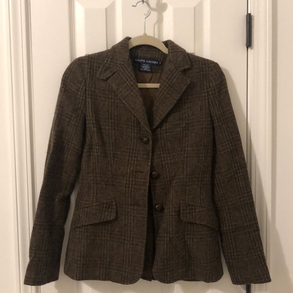 Ralph Lauren tweed blazer